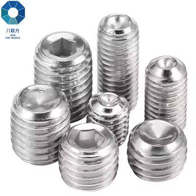 Hexagon Socket Set -skruvar med kopppunkt